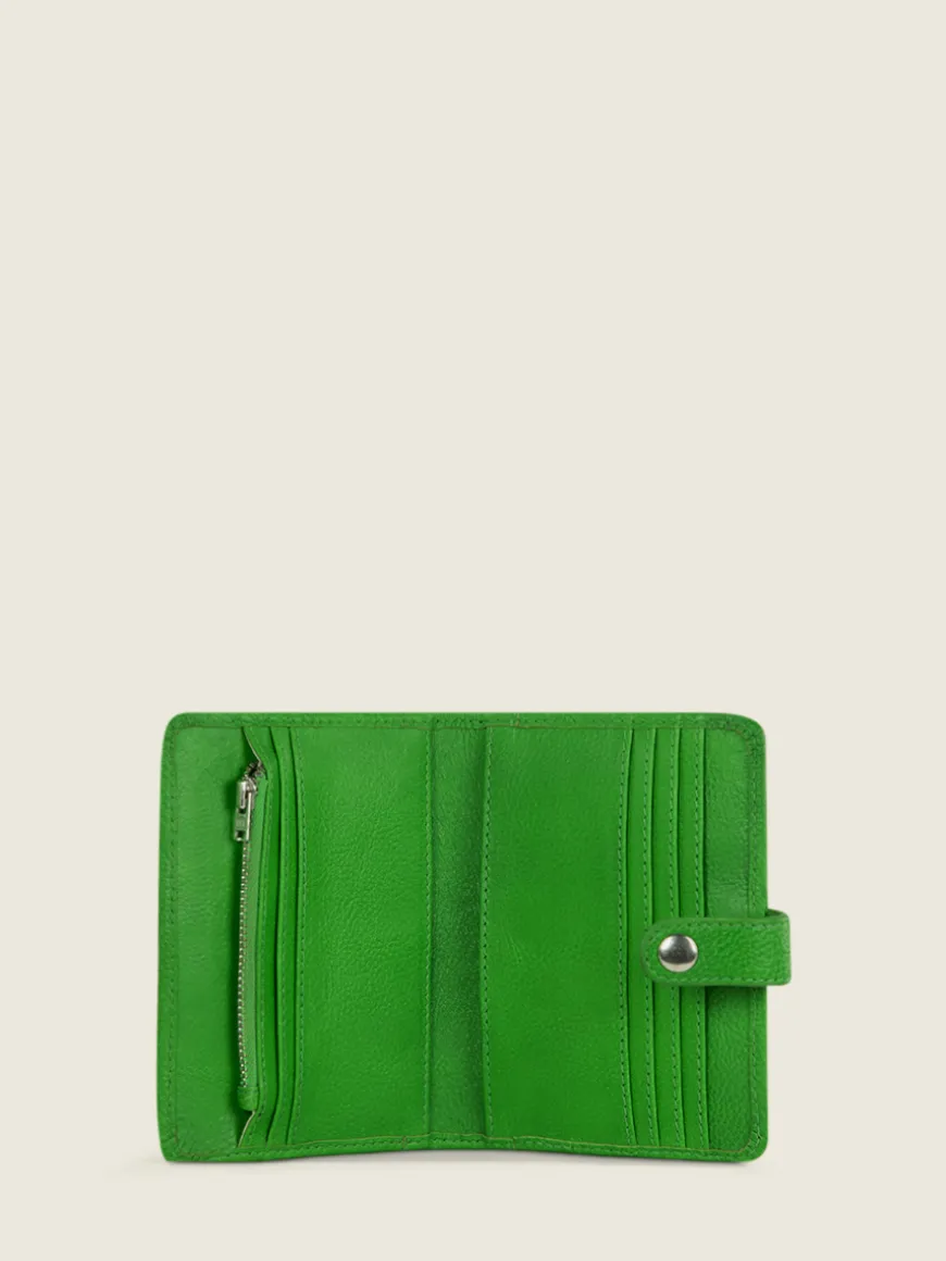 LePortefeuille Jeanne Néon - Vert